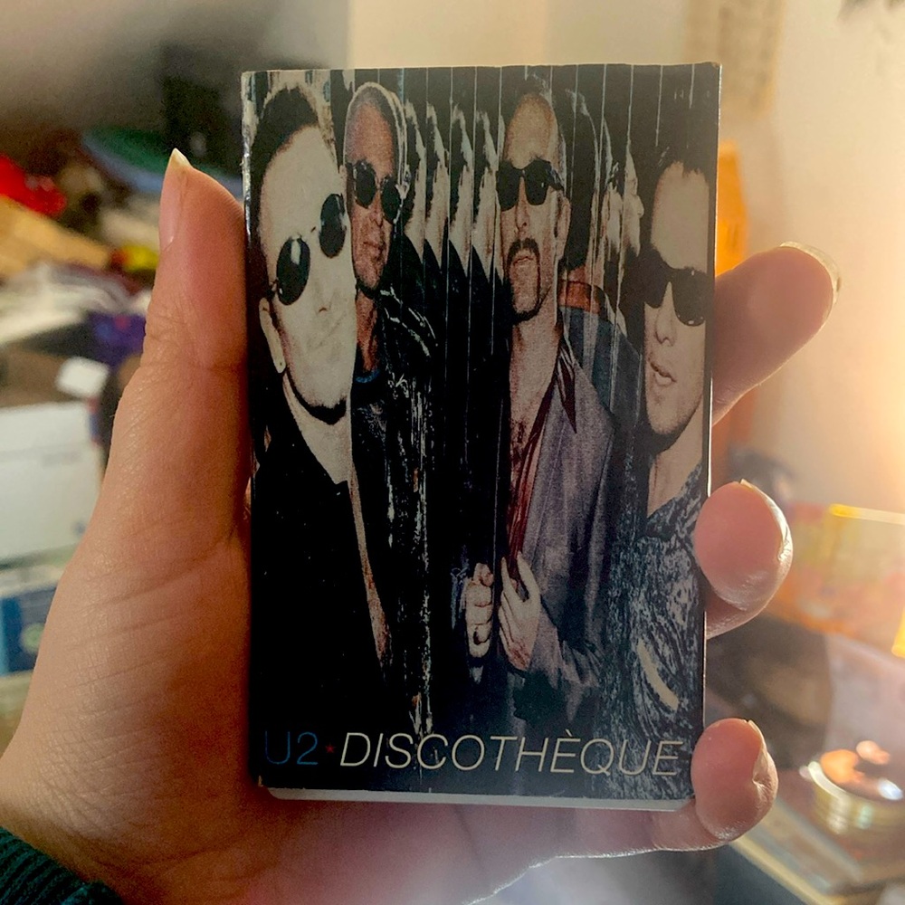 U2 DiscoTheQue Cassette Tape